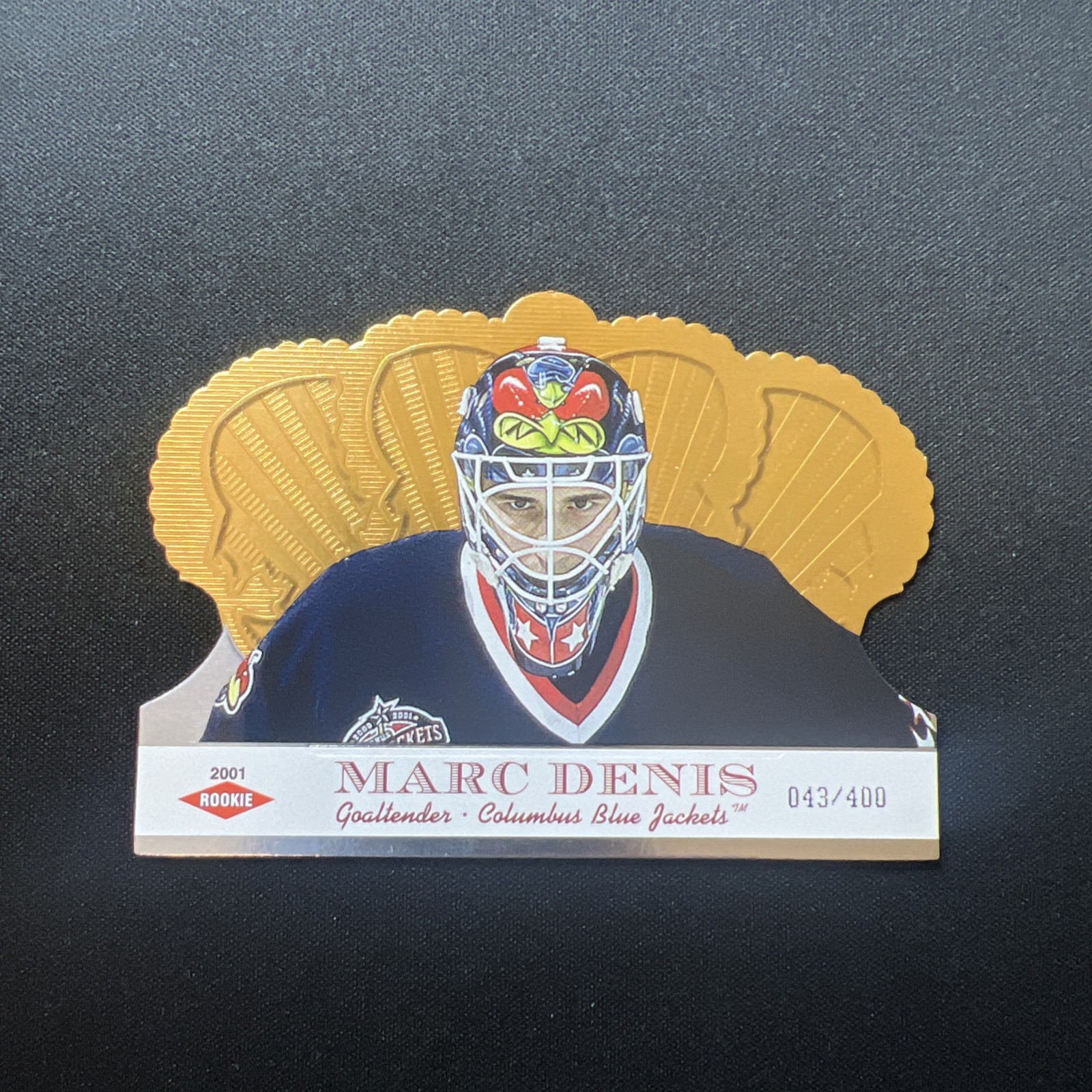 2000-01 Pacific Crown Royale Marc Denis Card # 043/400 a6 2000-01 Pacific Crown Royale Marc Denis Card # 043/400 a6