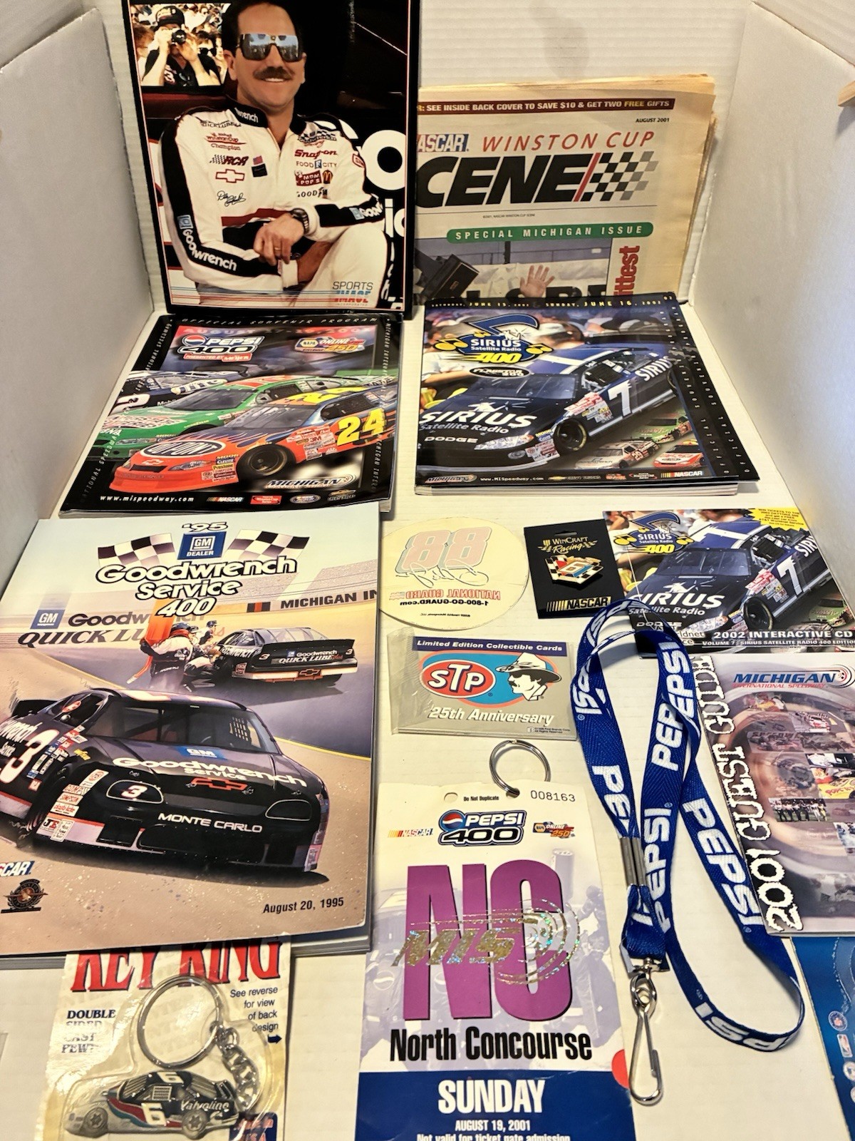 Massive 1990s-2000s NASCAR Souvenir Mega-Lot - Earnhardt, Gordon - MIS Focus