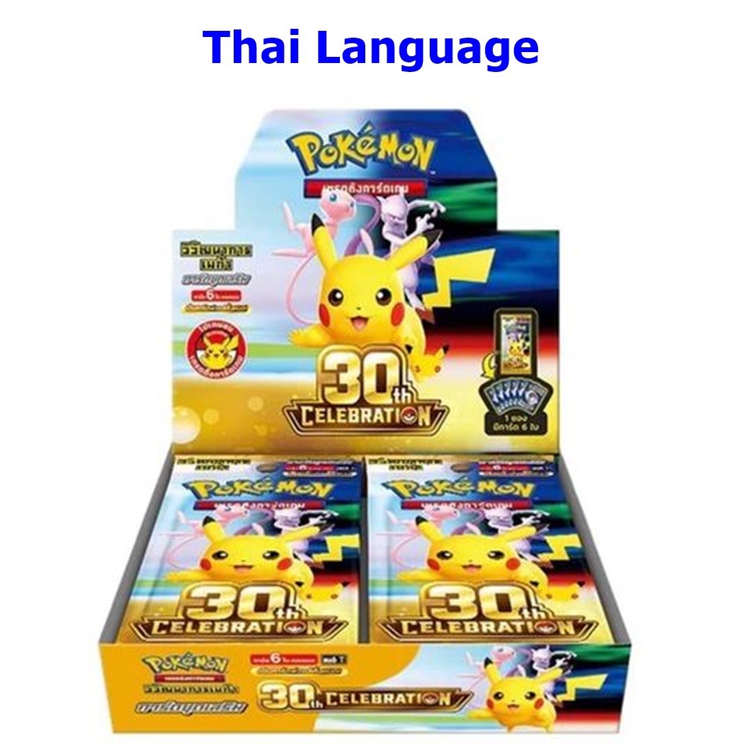 Pokemon BF Card Game MEGA M6a 30th CELEBRATION 2026 Box New Sealed w/shrink Thai