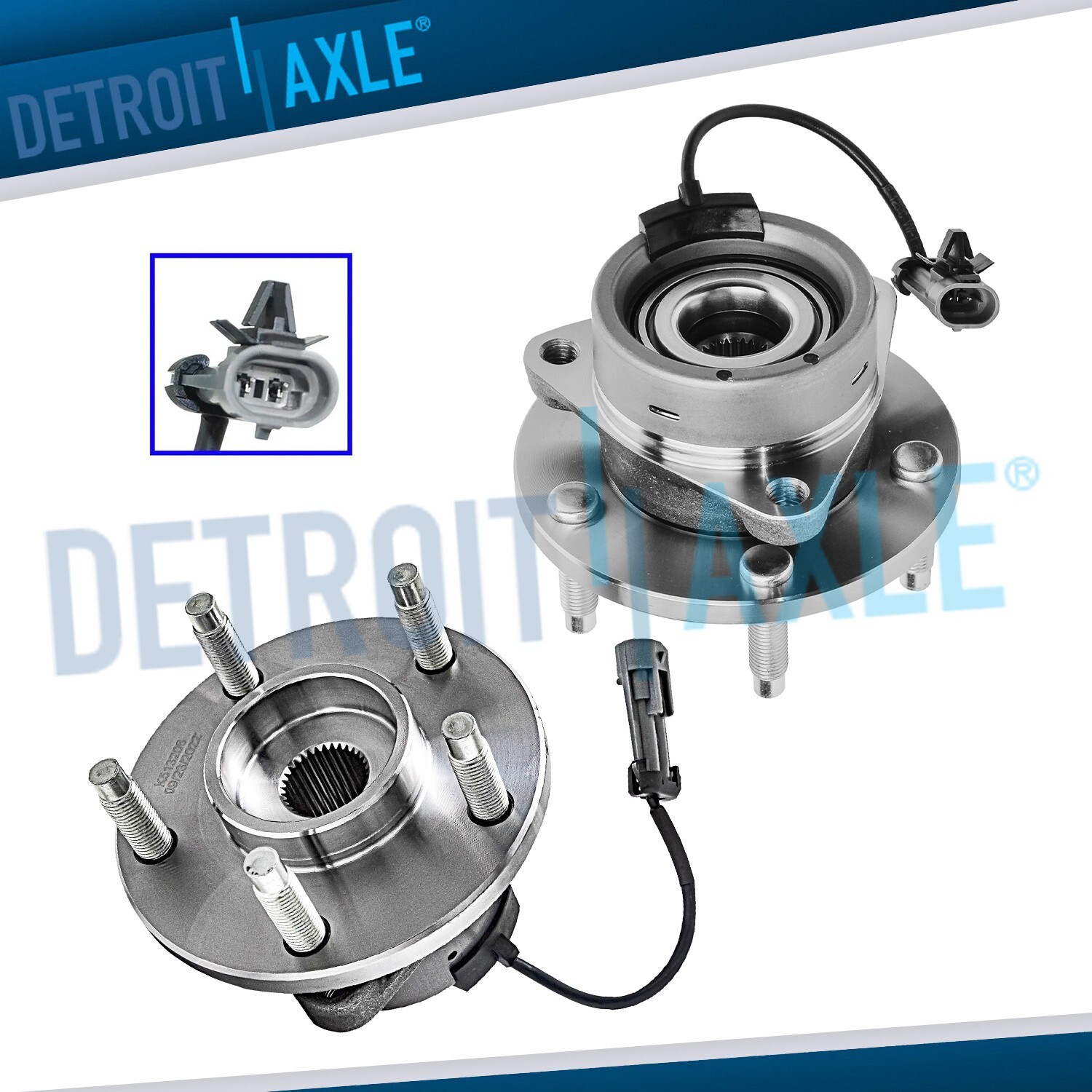 5 Lug Front Wheel Hub & Bearings for 2005 2006-2011 Chevy Cobalt HHR G5 Ion ABS