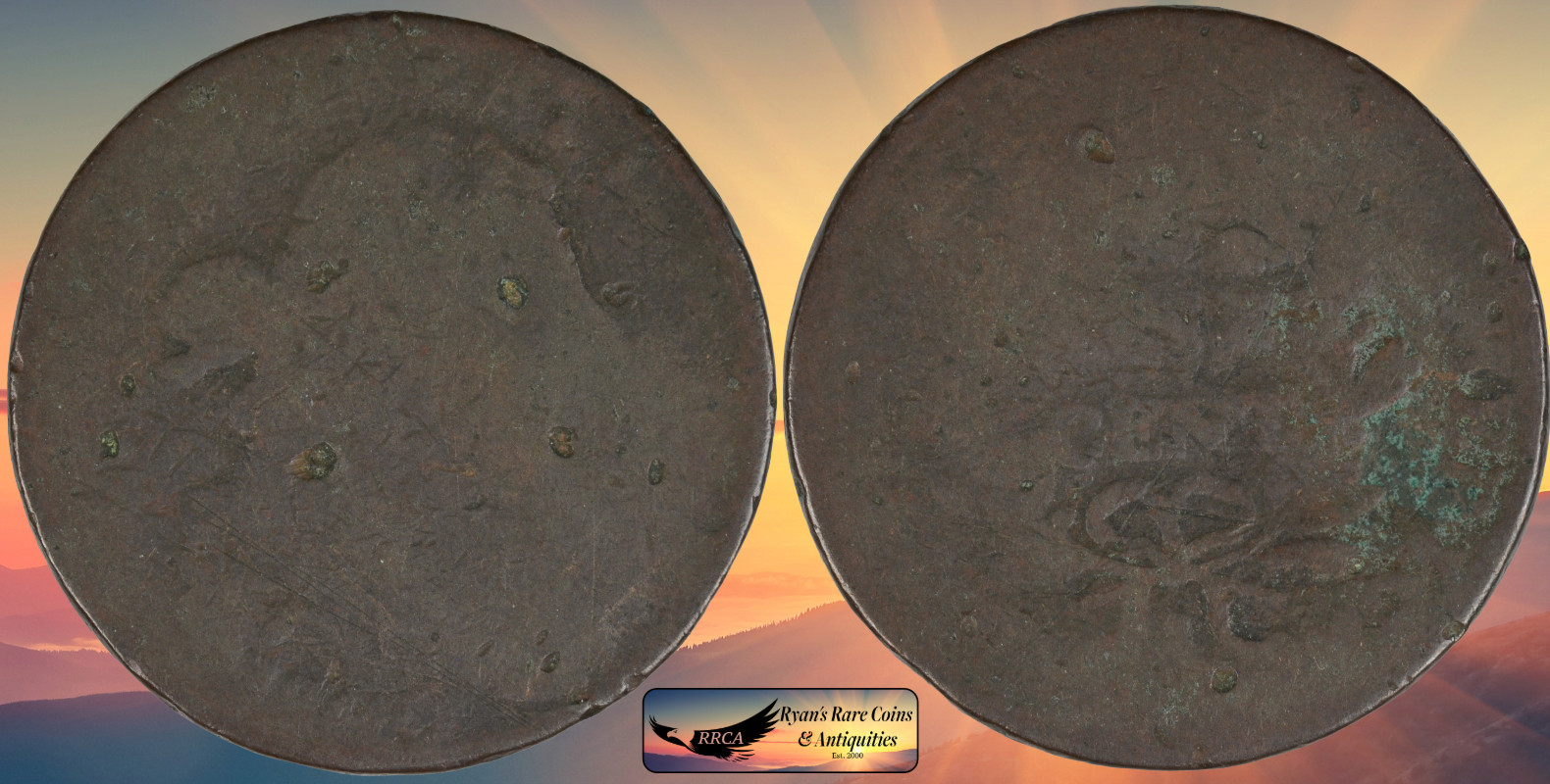 1800/79 Draped Bust Large Cent, Fair Condition, Very Early Copper, C8524