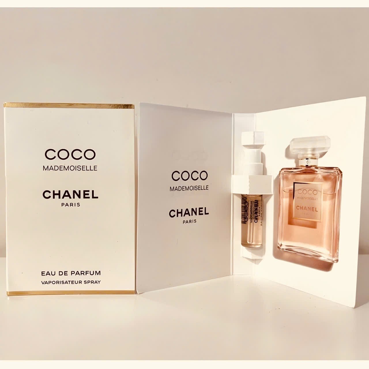 Coco Mademoiselle Eau De Parfum Sample Travel Vial 1.5ml/0.05oz - Genuine Parfum