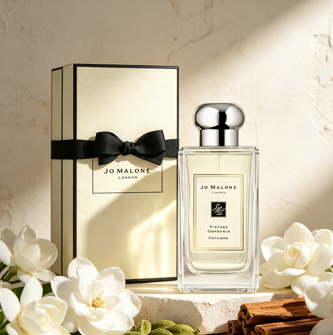Jo Malone London Vintage Gardenia Cologne Spray 3.4 oz/ 100 ml New in Box