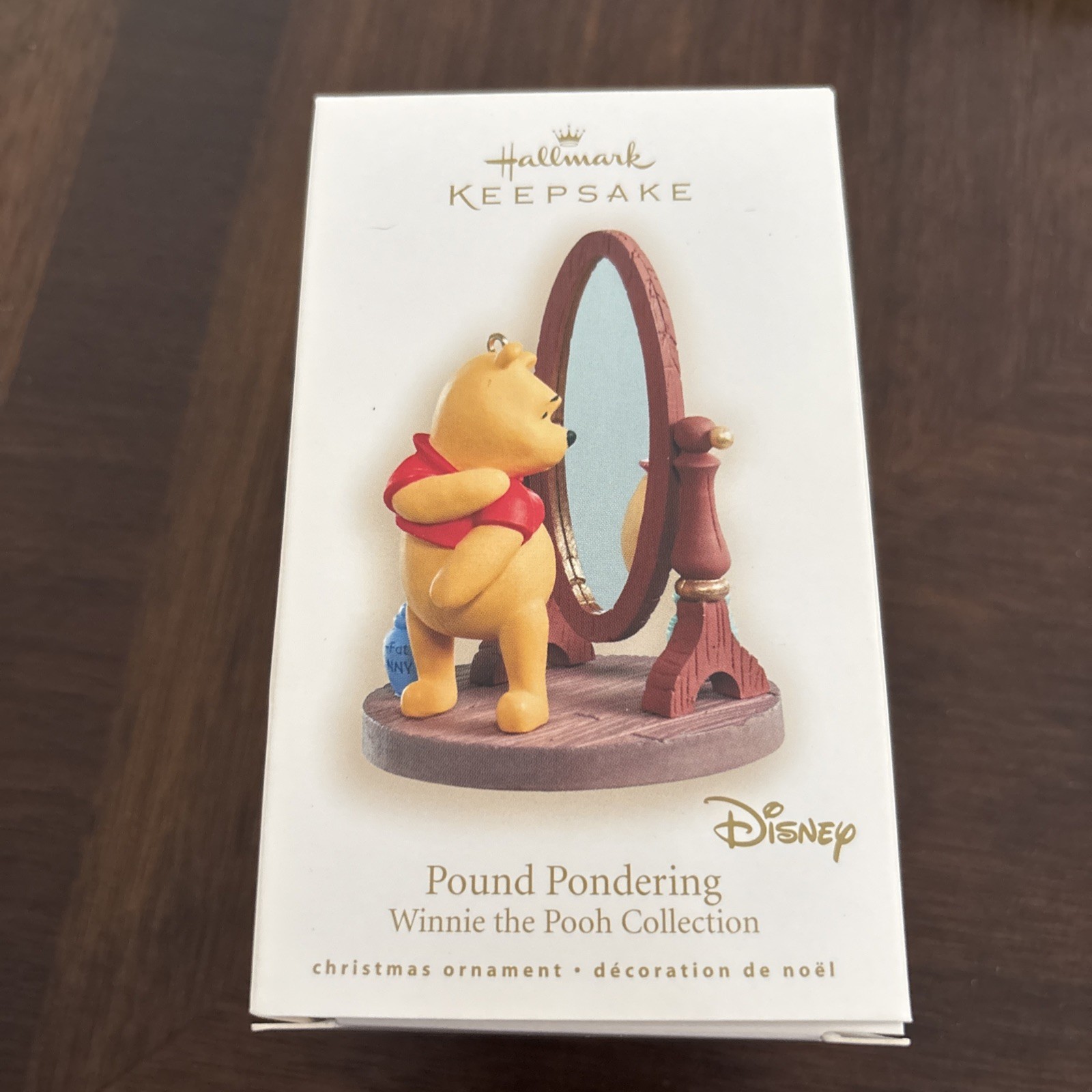 2008 Hallmark  Pound Pondering Disney Winnie The Pooh Ornament-A-11-30-150