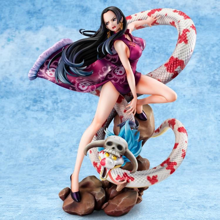New* Megahouse One Piece \'A×MAXIMUM\' \'Pirate Empress\' Boa Hancock Figure 