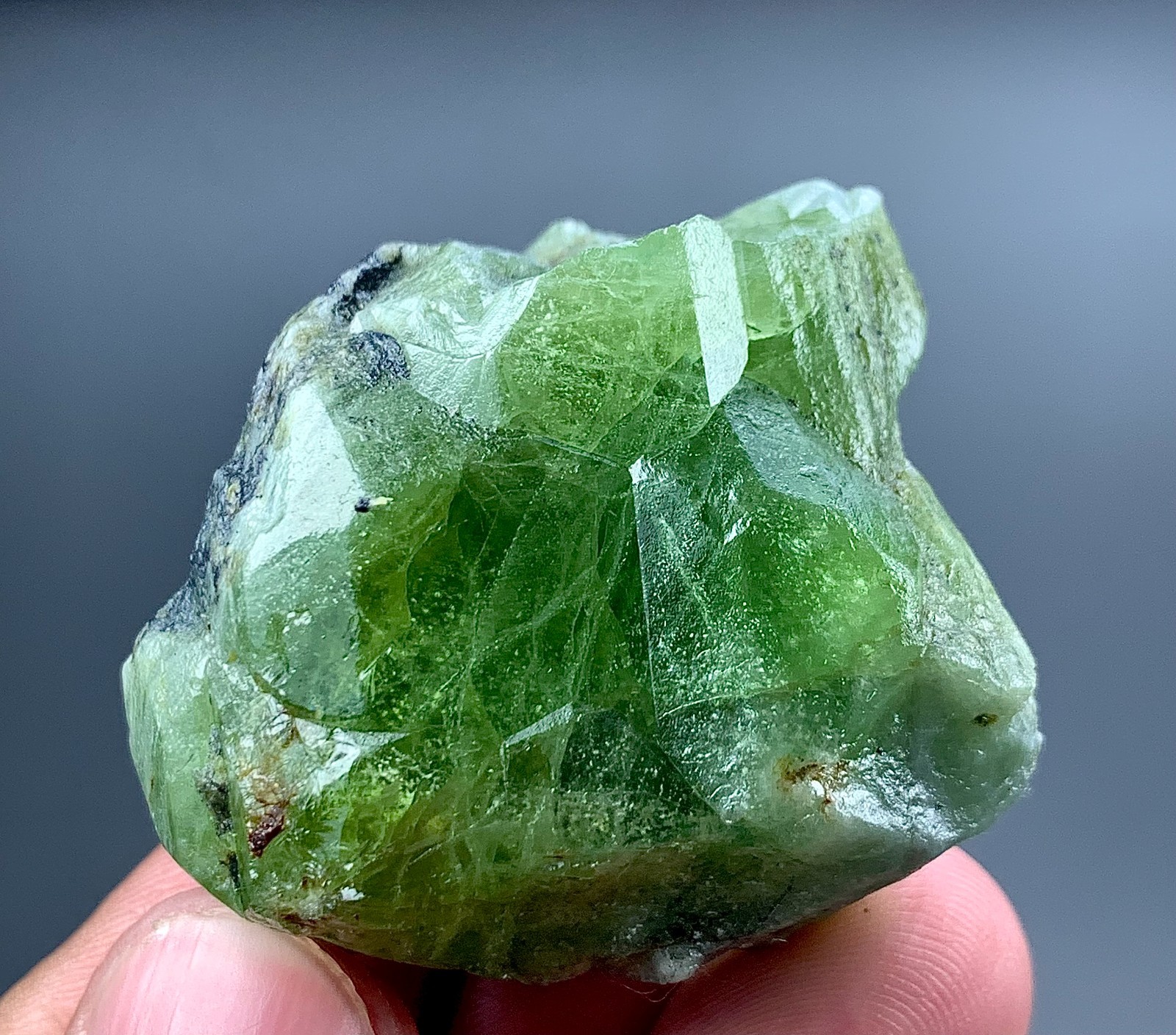 350 Carat Natural Green Peridot Crystal Specimen From Pakistan