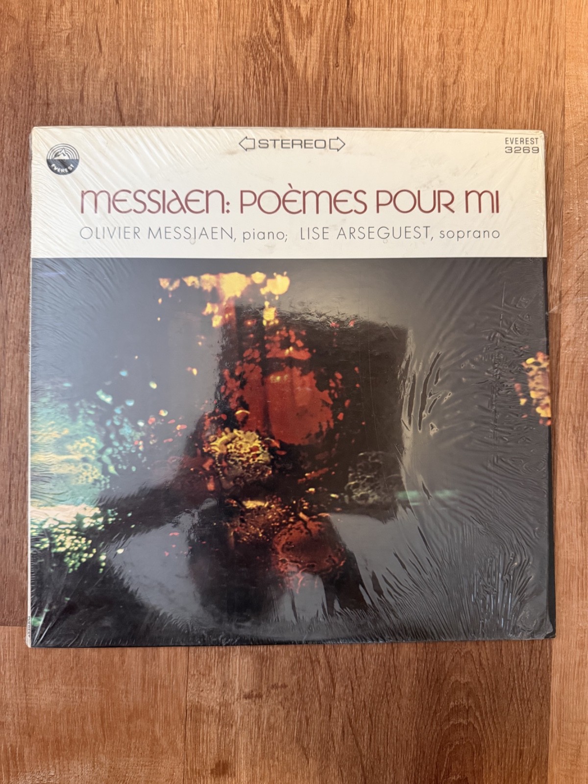 Messiaen Poemes Pour Mi Olivier Messiaen Lise Arseguest Everest 3269 LP Messiaen Poemes Pour Mi Olivier Messiaen Lise Arseguest Everest 3269 LP