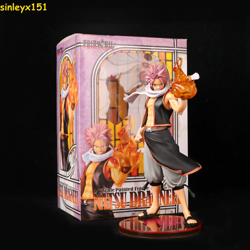 Fairy Tail G2 Etherious Natsu Dragneel 24cm Pvc Figure Model Anime Statue Gifts