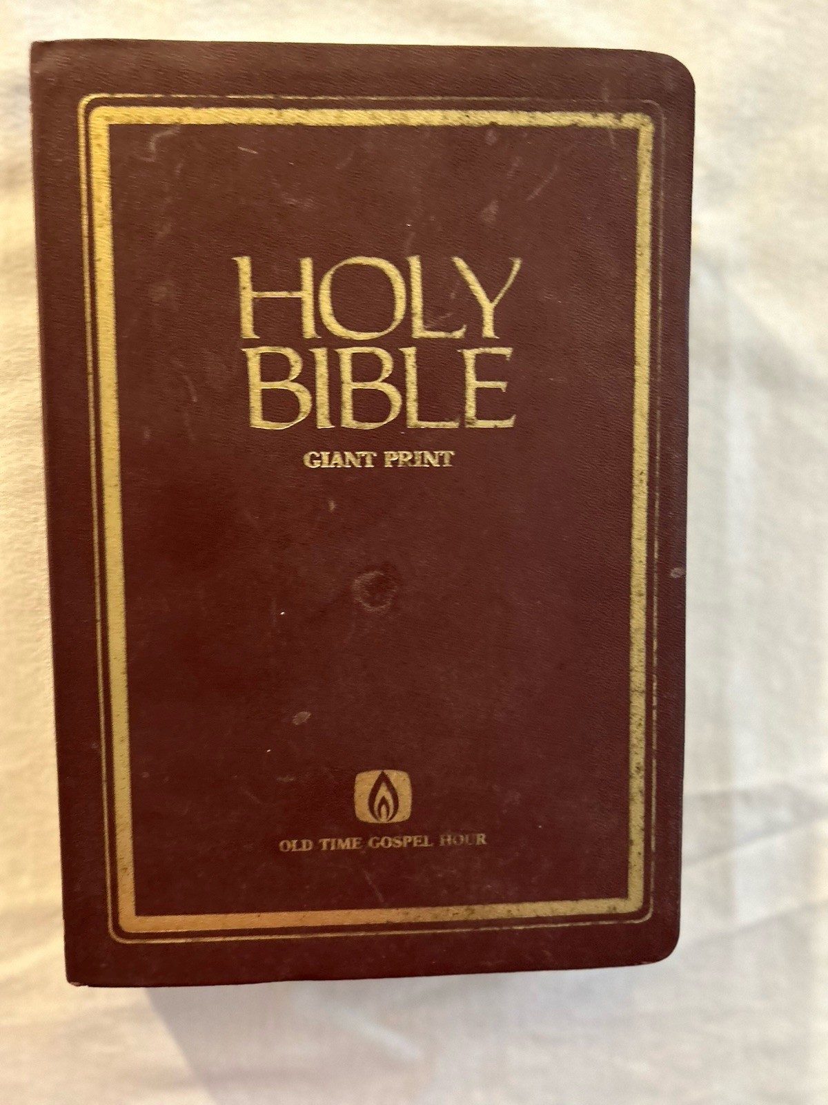 VTG 1976 Holy Bible KJV Giant Print Reference Edition