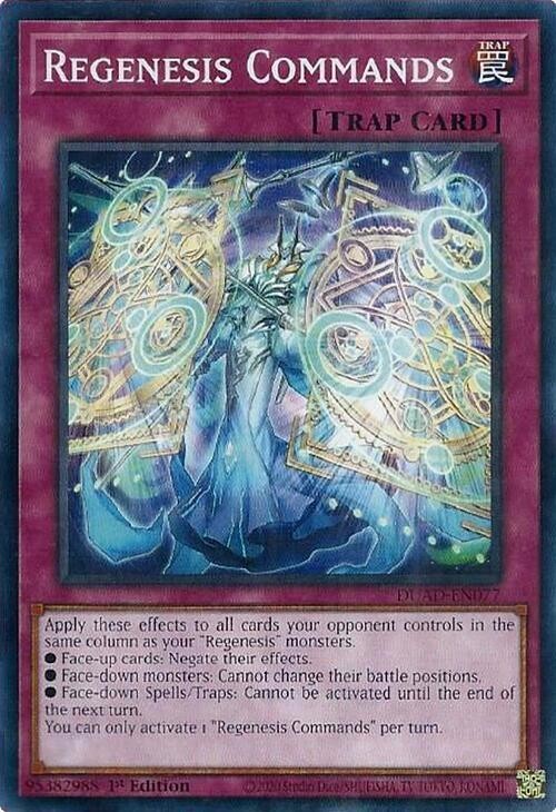 (3x) Regenesis Commands - DUAD-EN077 - NM - Common - 1st ed - Yugioh