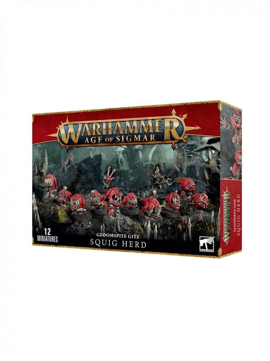 Warhammer AoS Gloomspite Gitz Squig Herd Games Workshop Plastic Kit New Sealed