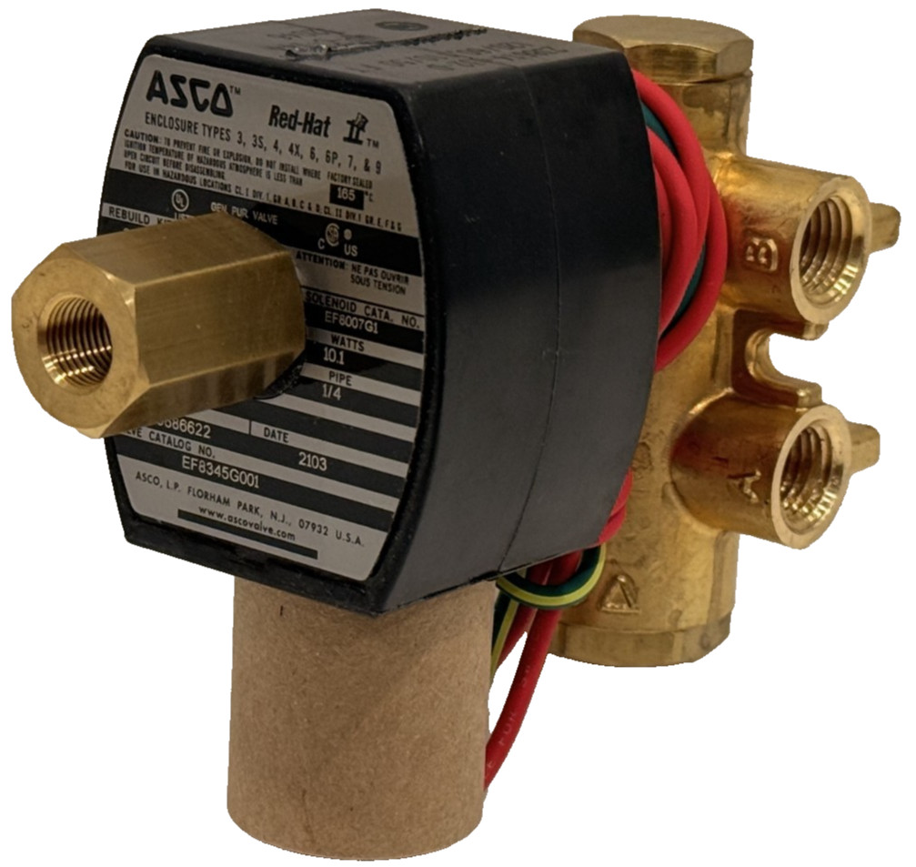 NEW ASCO EF-8345-G001 SOLENOID VALVE EF8345G001