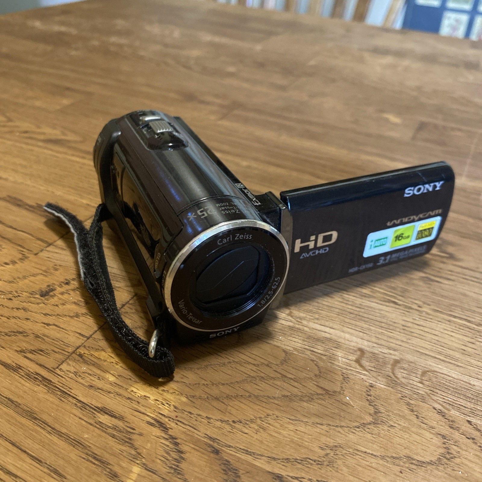 Sony HDR-CX150 Digital Handycam Black Camcorder *GOOD/TESTED* 