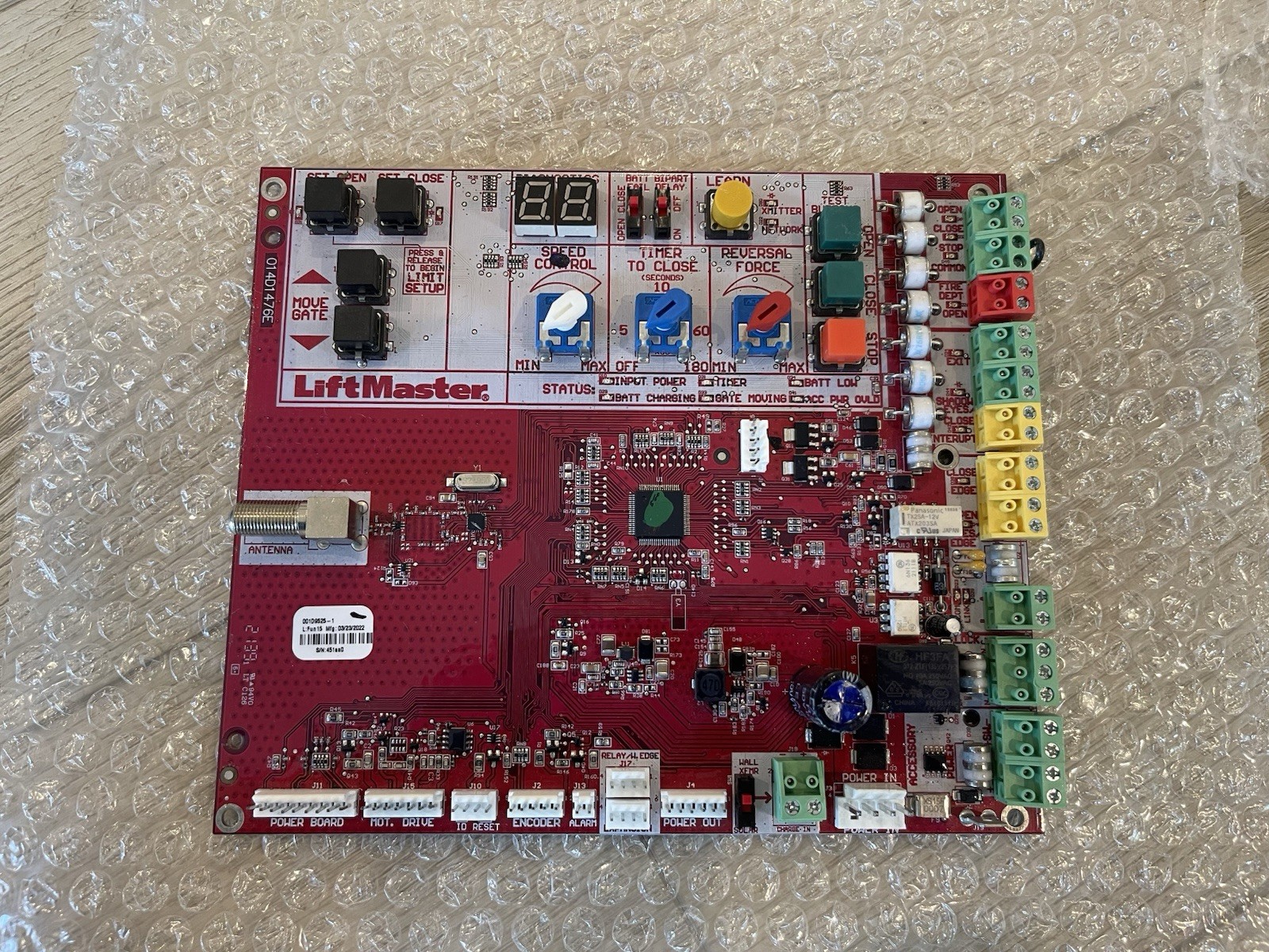 New Open Box Liftmaster K41-0073-000 HD MAIN CONTROL BOARD - 30 Day Warranty