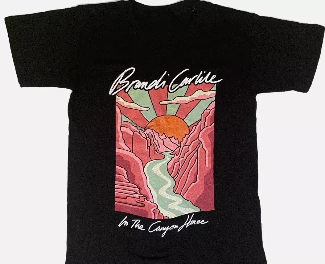 SALE Rare Brandi Carlile In The Canyon Haze Black T Shirt Gift