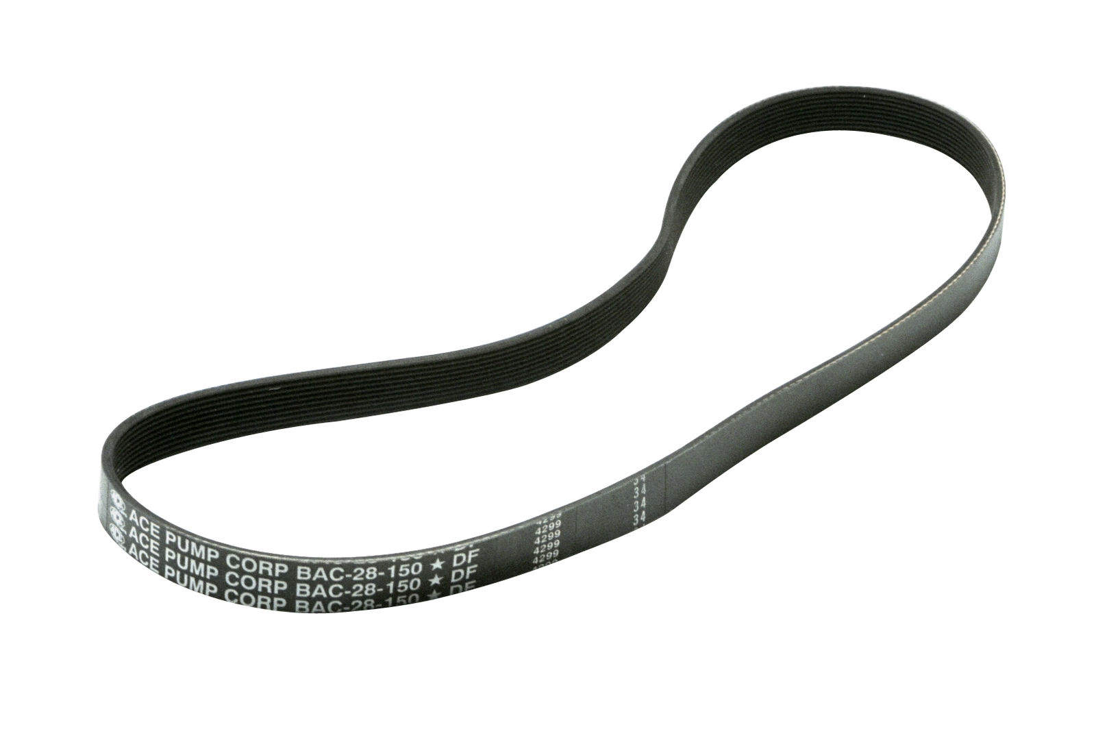 Ace Pumps 10 Groove Belt for PTOC-150-600, 44\