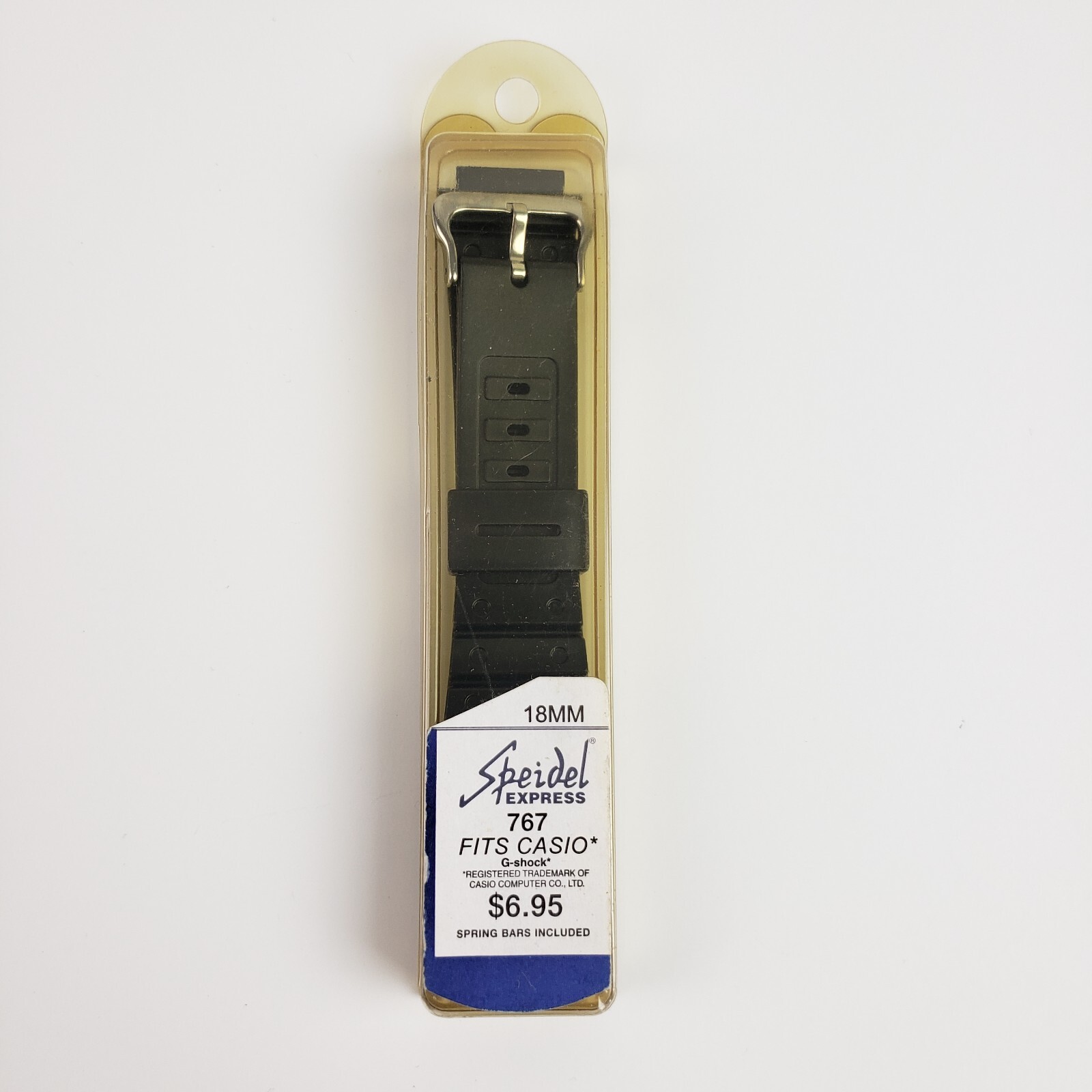 NOS Vintage Speidel 18mm Watch Band For Casio G Shock