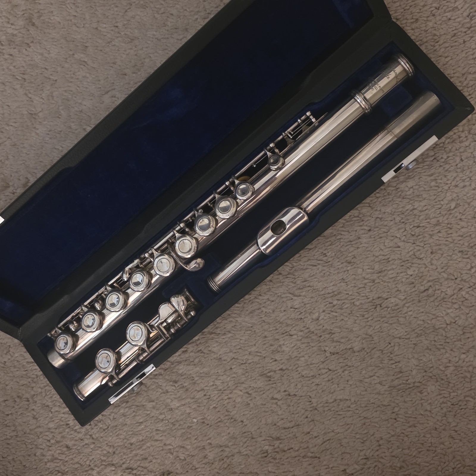 Vintage Muramatsu Tokyo Benchmark V11 Flute – Silver Plated offset G C foot