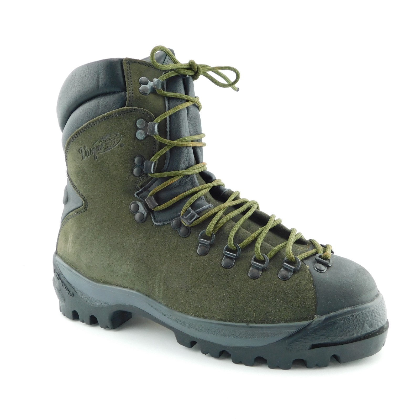 VASQUE Outlast Size 10 UK / 10.5 US Italian Hiking Boots Olive Green. RARE