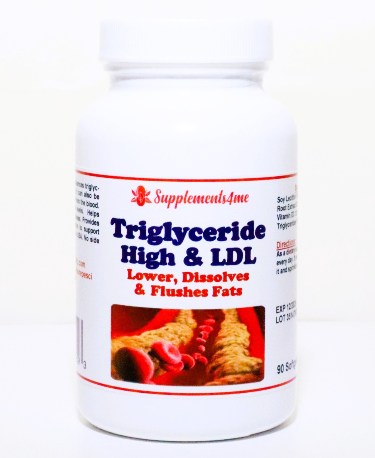 NATURAL FORMULA FOR TRIGLICERIDE  FOR MEN & WOMEN - MADE IN USA