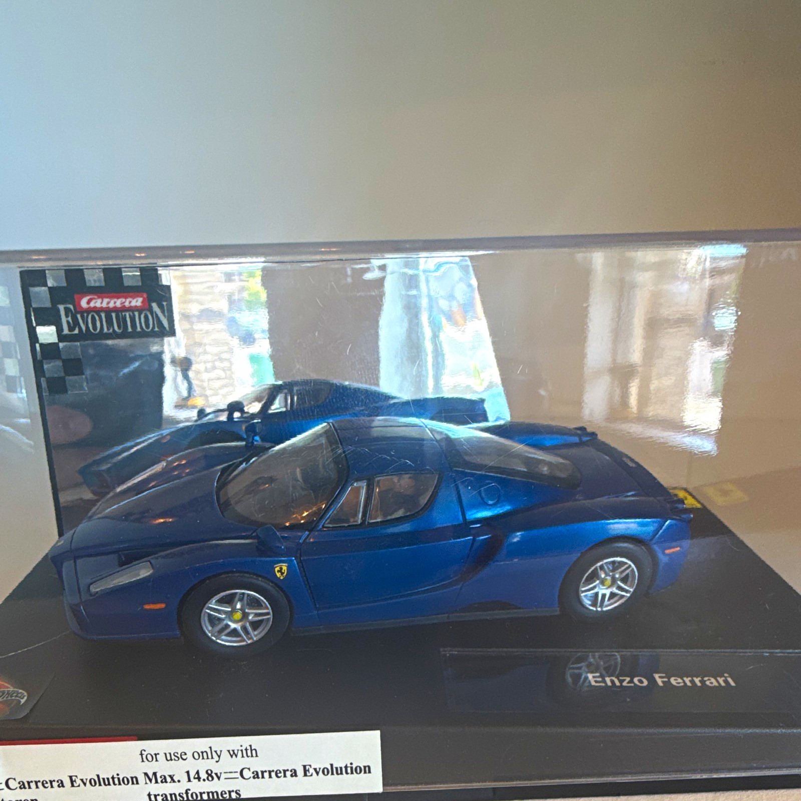Carrera Evolution 1/32 Slot Car Enzo Ferrari Blue Vintage 2004 MPN 25773 Carrera Evolution 1/32 Slot Car Enzo Ferrari Blue Vintage 2004 MPN 25773