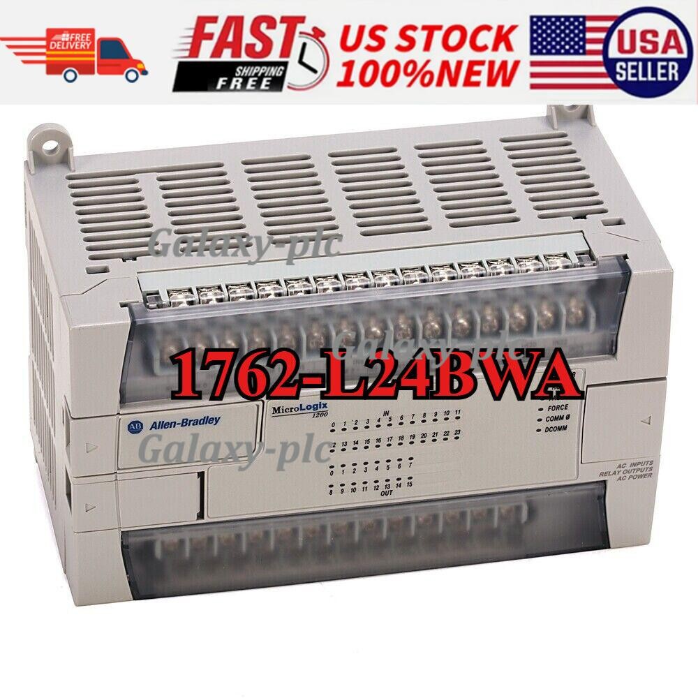 Allen-Bradley 1762-L24BWA /C MicroLogix 1200 Controller 14-In/10-Out - NEW
