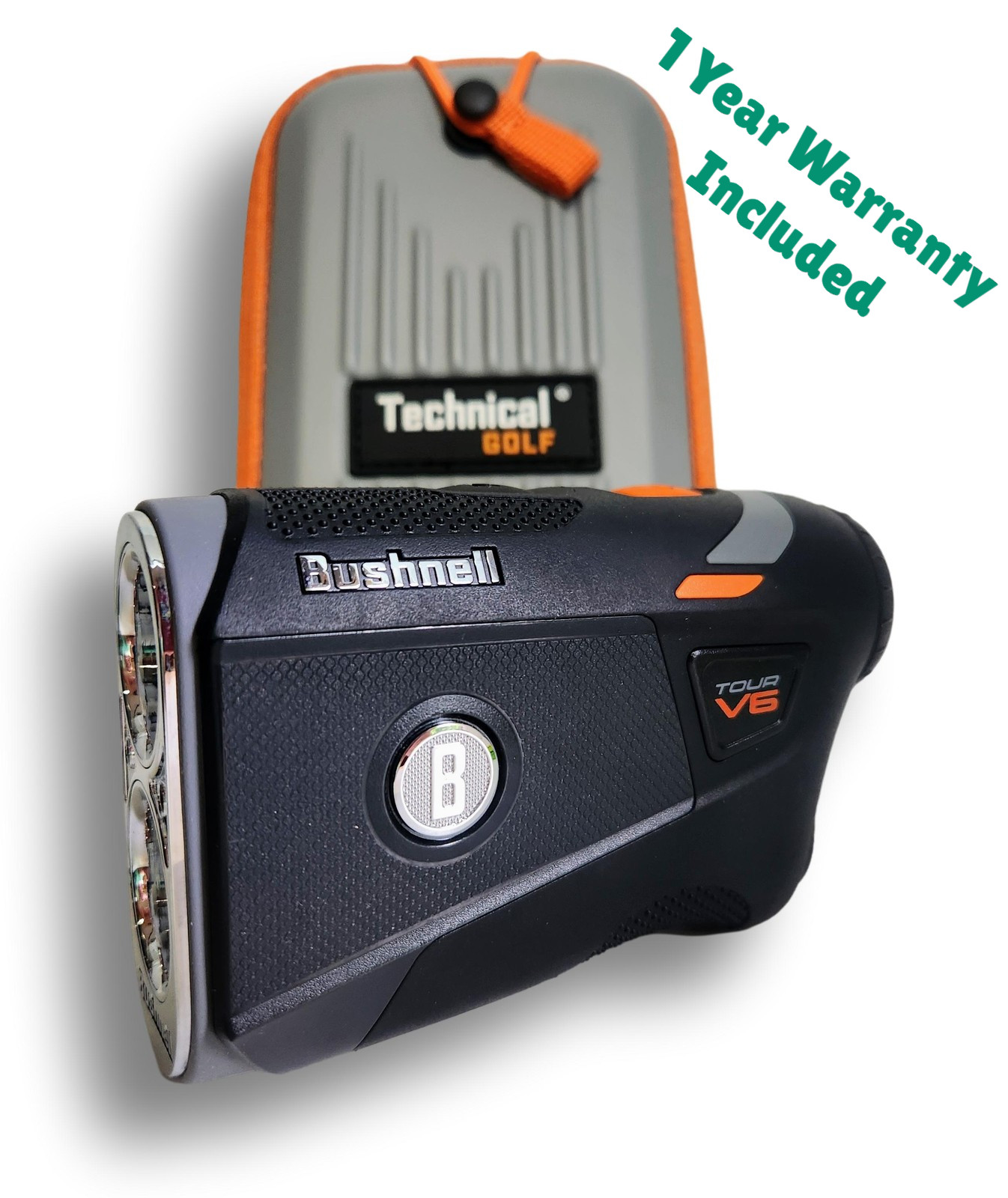 Excellent Bushnell Tour V6 Golf Laser Rangefinder w/ 1 Year Warranty (NonSlope)