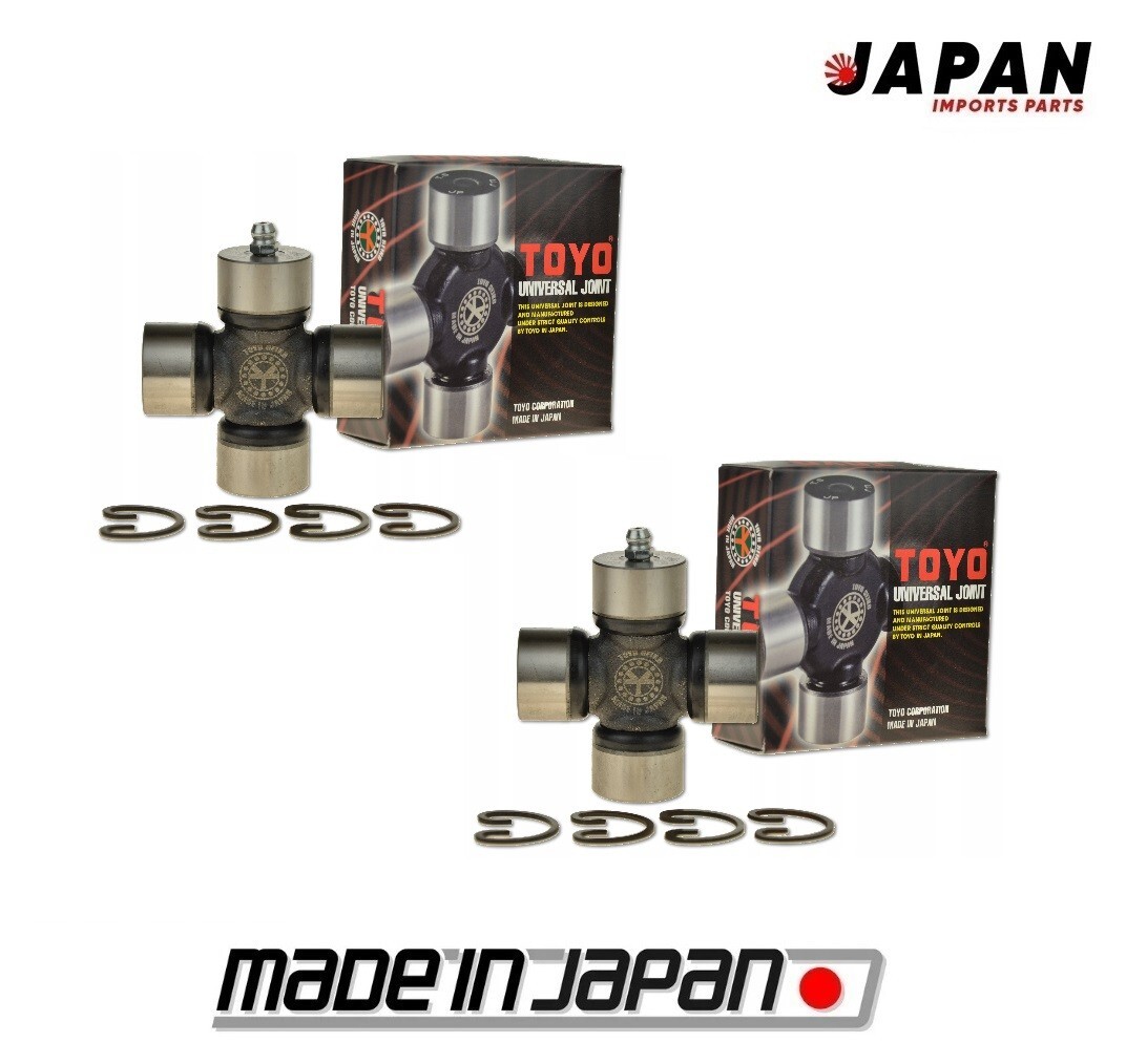 MADE JAPAN Samurai 86-95 Vitara XL-7 Universal Joint Propeller Shaft Spider 2pcs