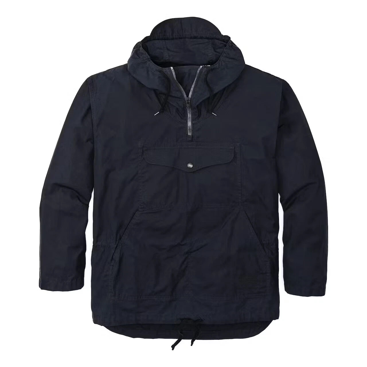 Filson Ranger Anorak Dark Navy Mens S Waxed Pullover Quarter Zip NWT