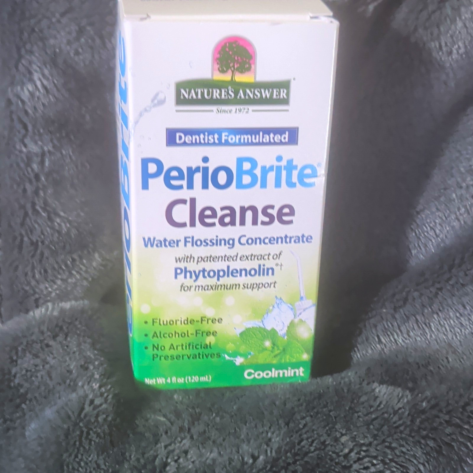 Nature\'s Answer PerioBrite Cleanse Water Flossing Concentrate, Coolmint 4 fl oz Nature\'s Answer PerioBrite Cleanse Water Flossing Concentrate, Coolmint 4 fl oz