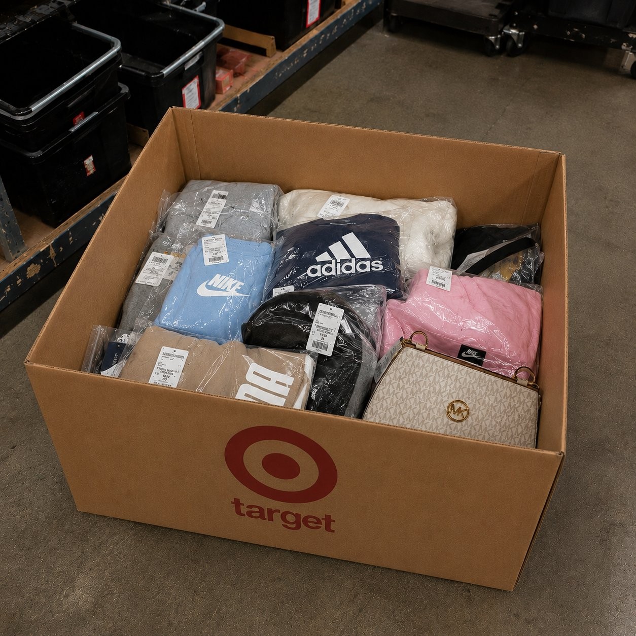 walmart clearance assorted retail clothing lot liquidation shelf pulls