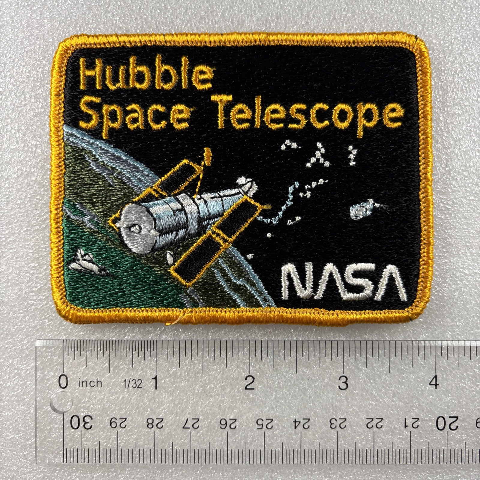NASA Hubble Space Telescope commemorative patch NASA Hubble Space Telescope commemorative patch