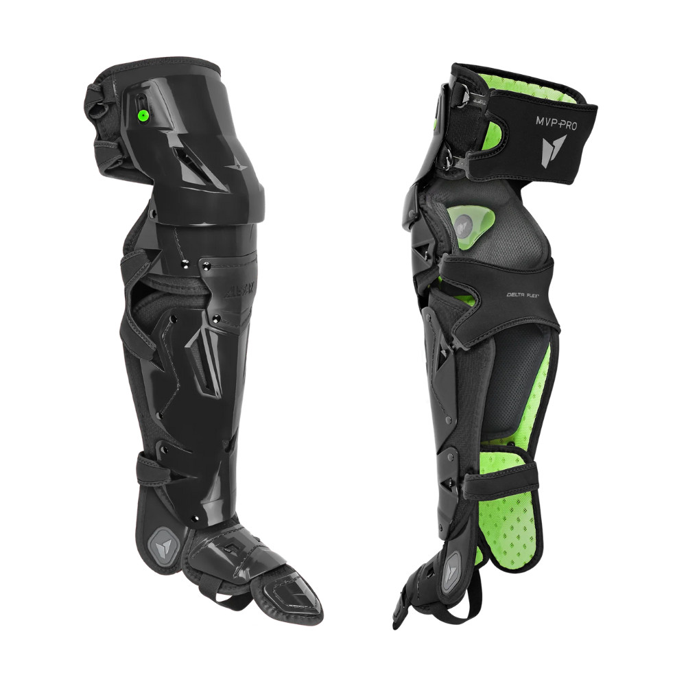 All-Star MVP-PRO Series Adult Catchers Leg Guard – 16.5”-17.5” – LG-5-LGE