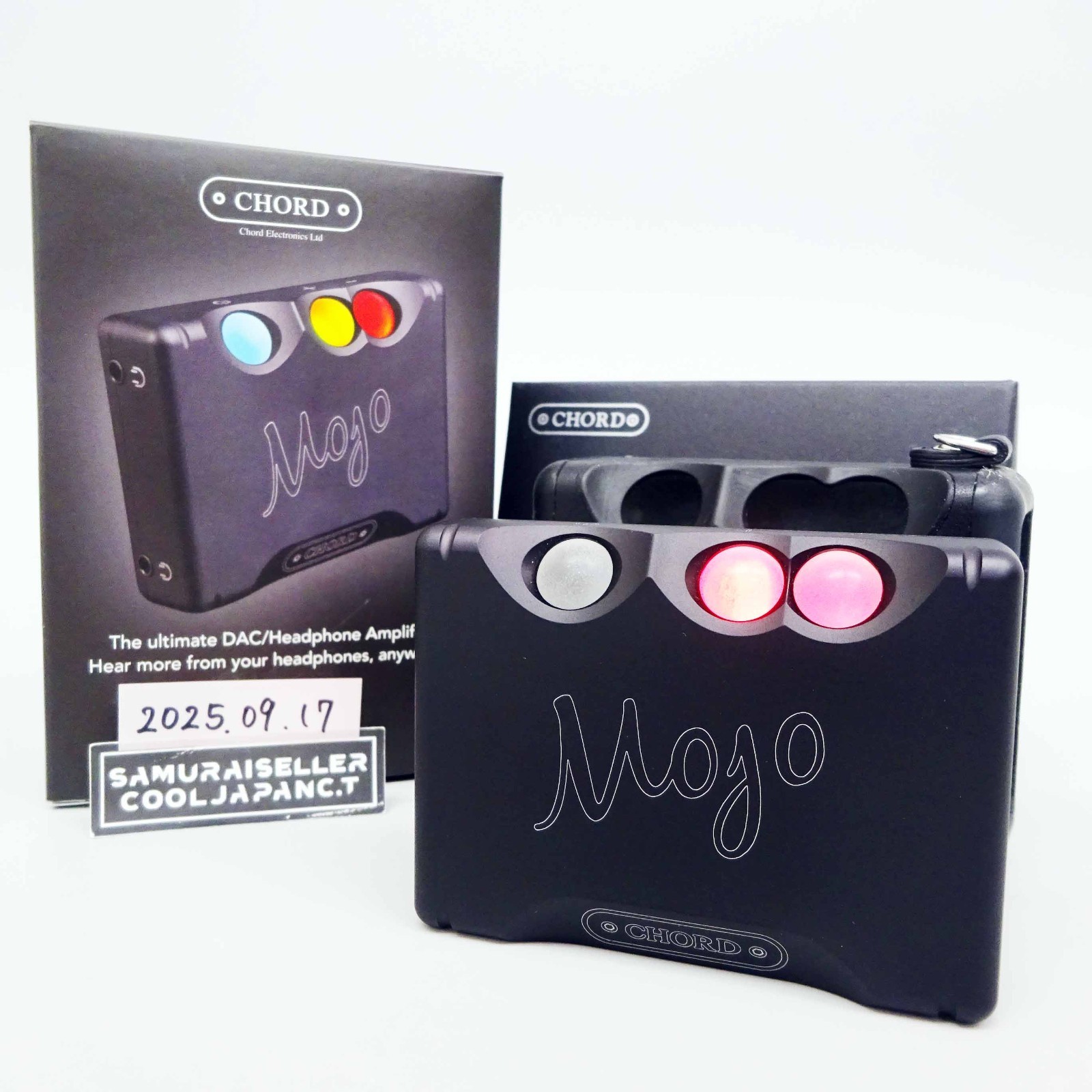 CHORD Electronics Portable Headphone Amplifier MOJO BLK Japan USED