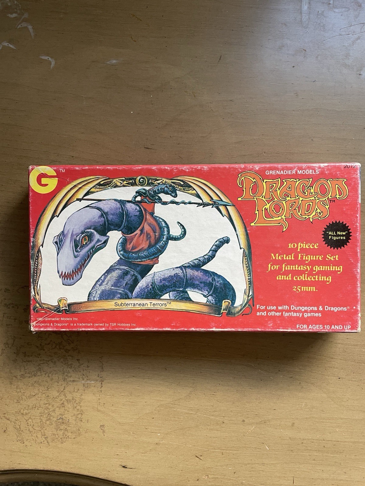 Incomplete Dragon Lords Grenadier Models Subterranean Terrors Rare 1983 Incomplete Dragon Lords Grenadier Models Subterranean Terrors Rare 1983
