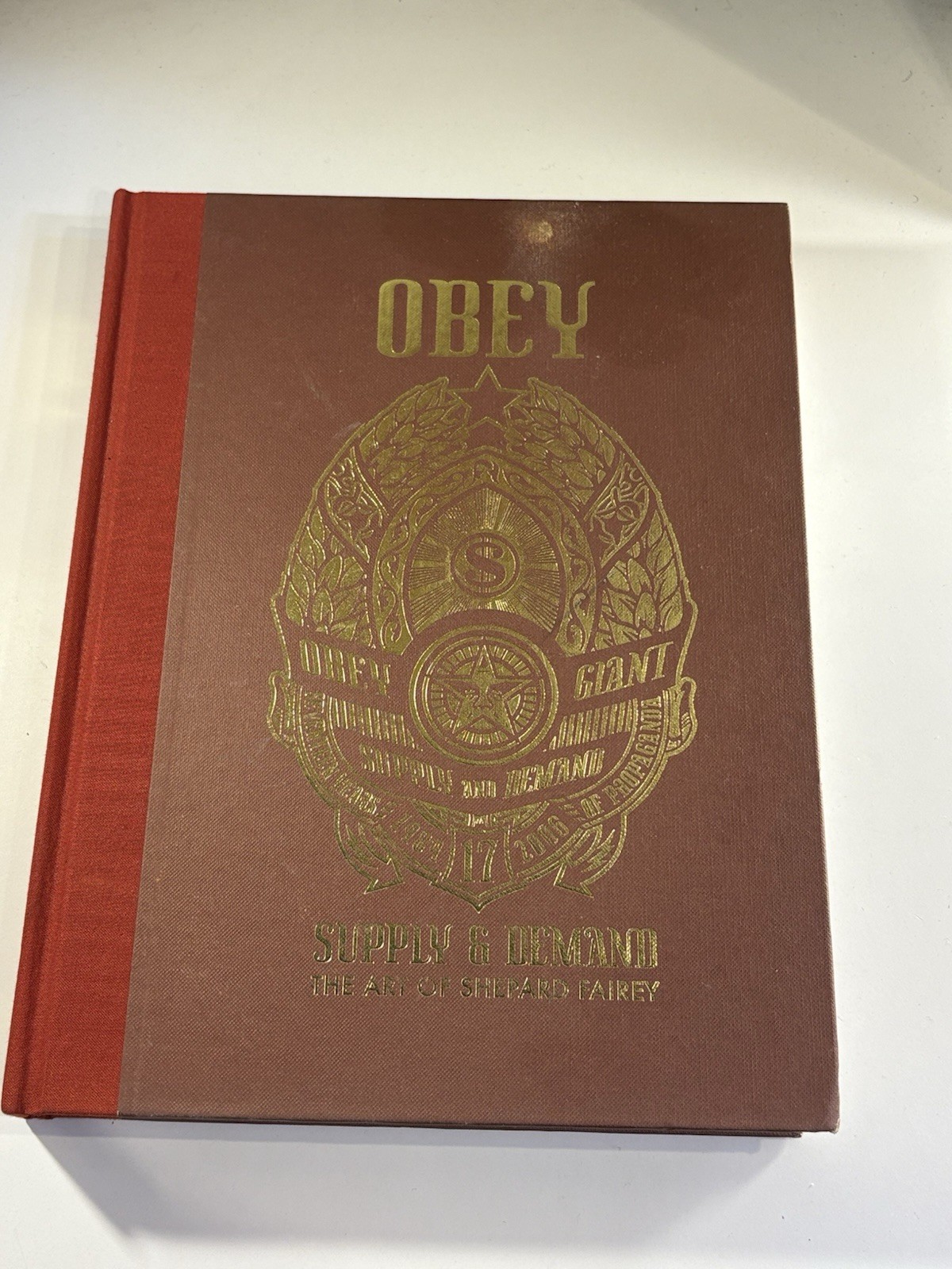Obey Giant Supply & Demand The Art Of Shepard Fairey Signed Collectable Book