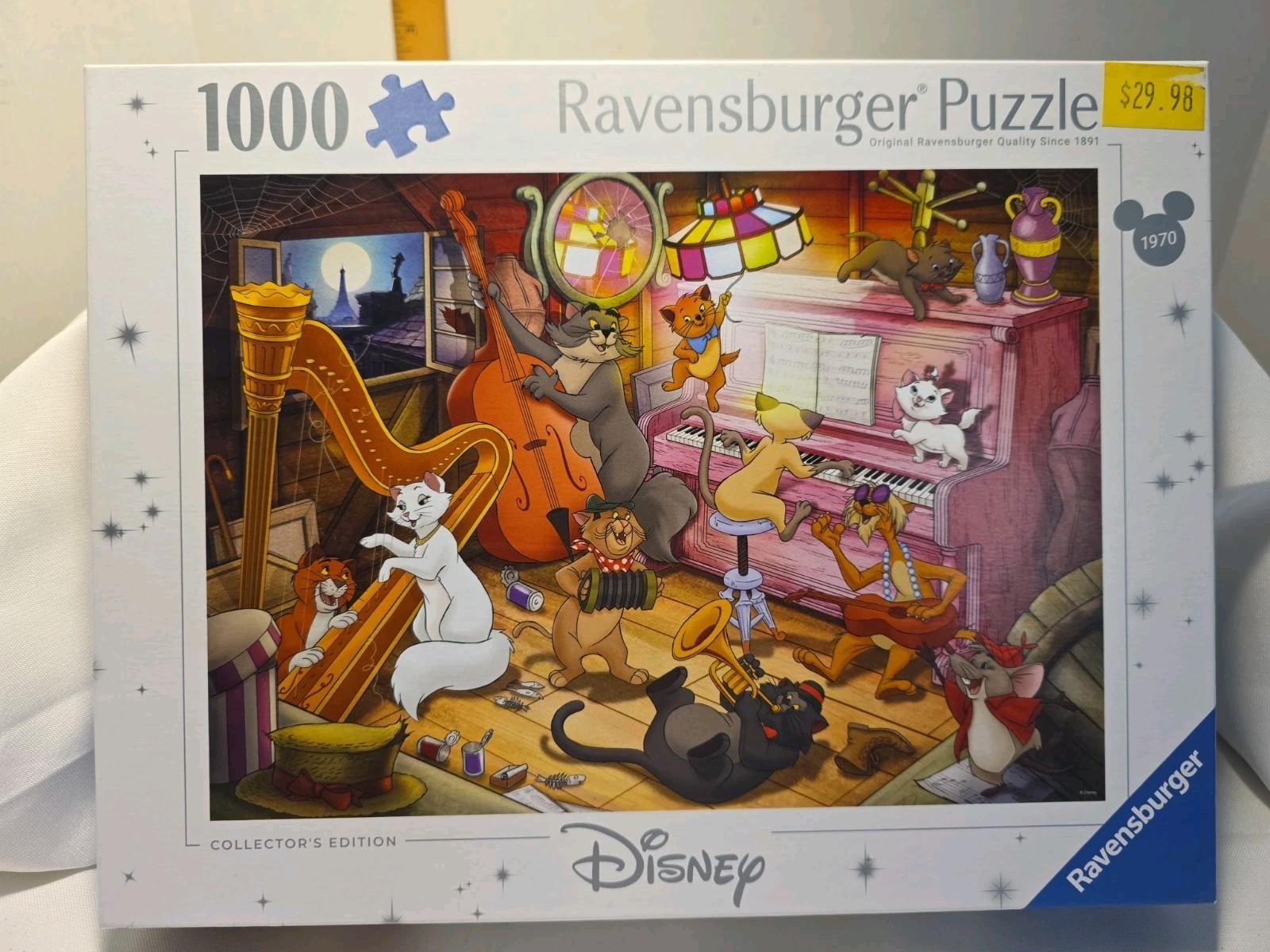 Ravensburger Disney Collector\'s Edition Aristocats Jigsaw Puzzle (1000 Pieces) Ravensburger Disney Collector\'s Edition Aristocats Jigsaw Puzzle (1000 Pieces)