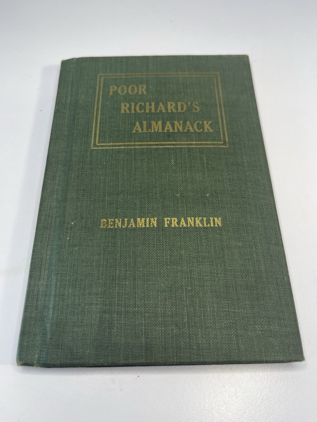 Vintage 1914 Poor Richard\'s Almanack Benjamin Franklin Waterloo Iowa BFQ Publ
