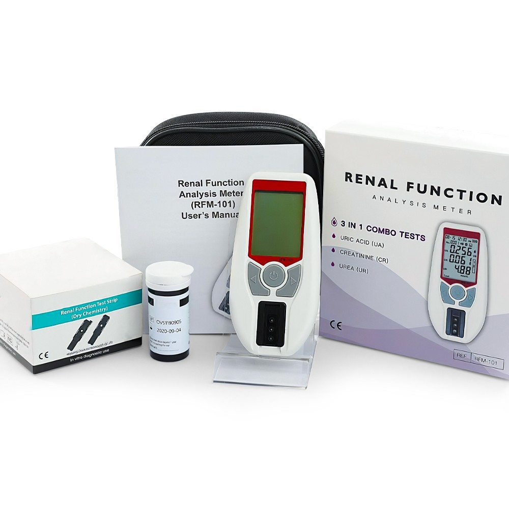 3-in-1 Renal Function Meter – Portable Kidney Analyzer for UA Creatinine Urea