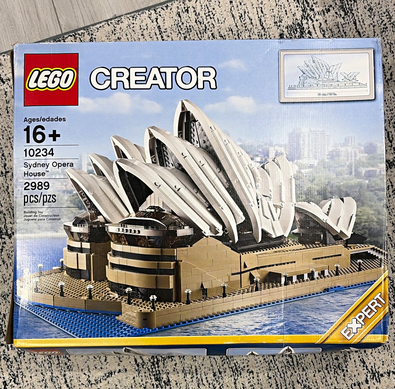 LEGO Creator 10234 Sydney Opera House 2989pcs Set Limited Edition 16+