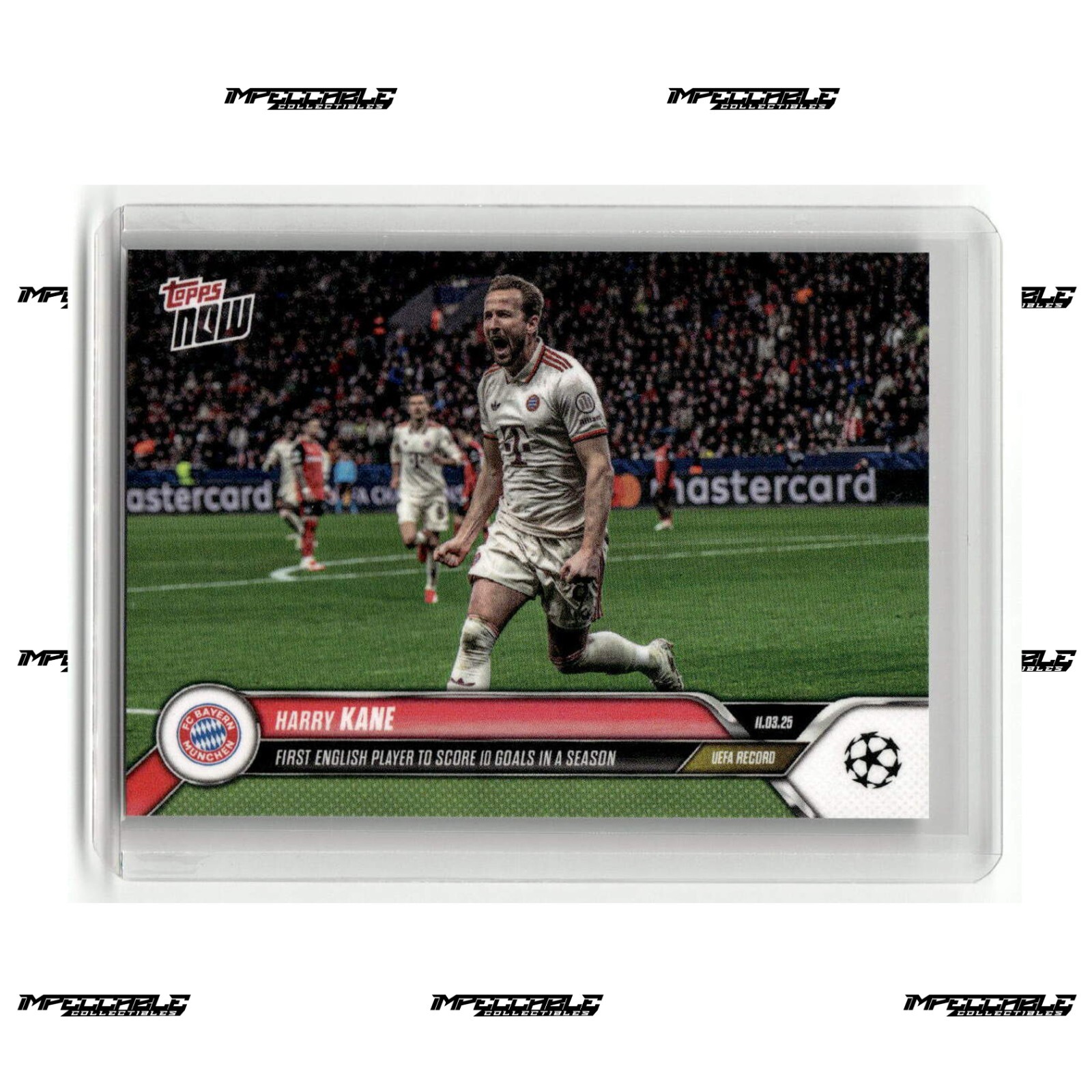 2025 Topps Now UCL - #123 Harry Kane Rookie /438 10-Goal Season 2025 Topps Now UCL - #123 Harry Kane Rookie /438 10-Goal Season