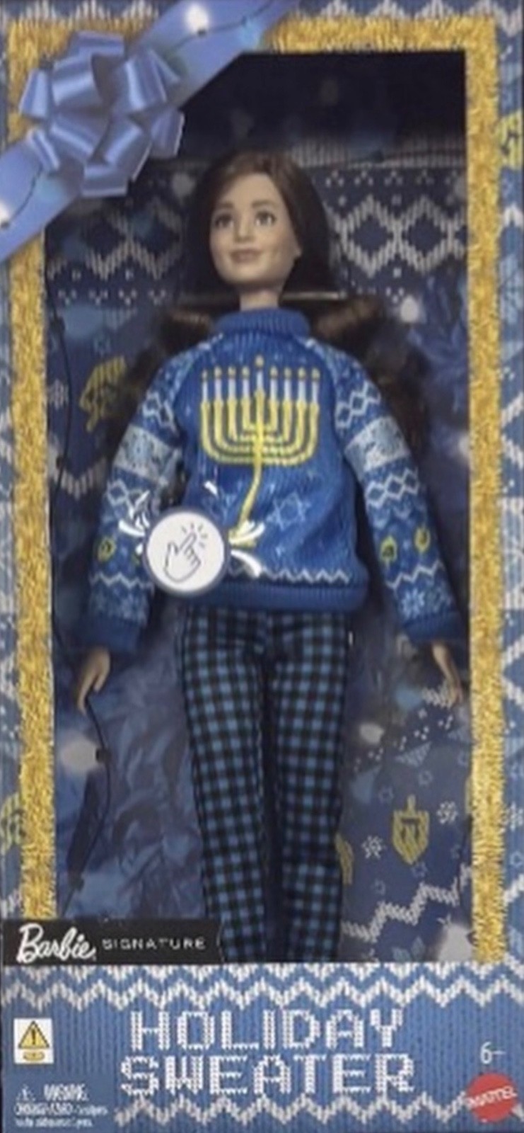 NEW IN HAND 2026 Barbie Signature LIGHT UP Ugly Holiday Sweater Hannukah Doll NEW IN HAND 2026 Barbie Signature LIGHT UP Ugly Holiday Sweater Hannukah Doll