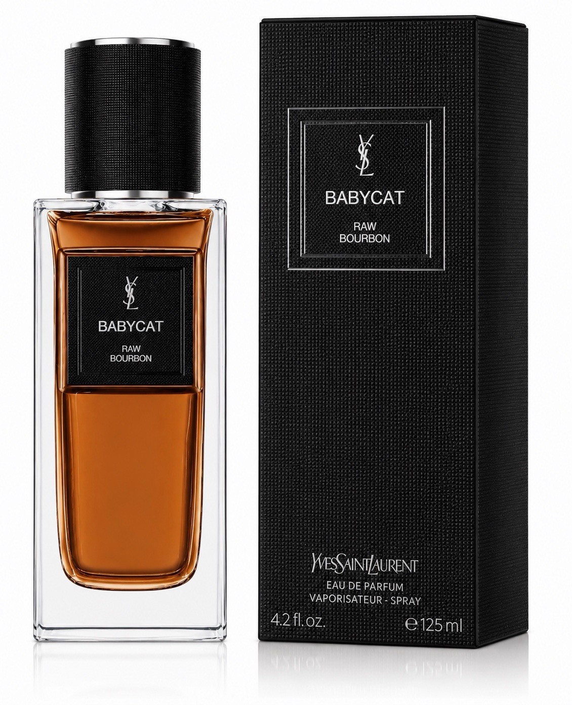 YSL Babycat Raw Bourbon Eau De Parfum 4.2 oz 125ml Unisex New In Box Sealed