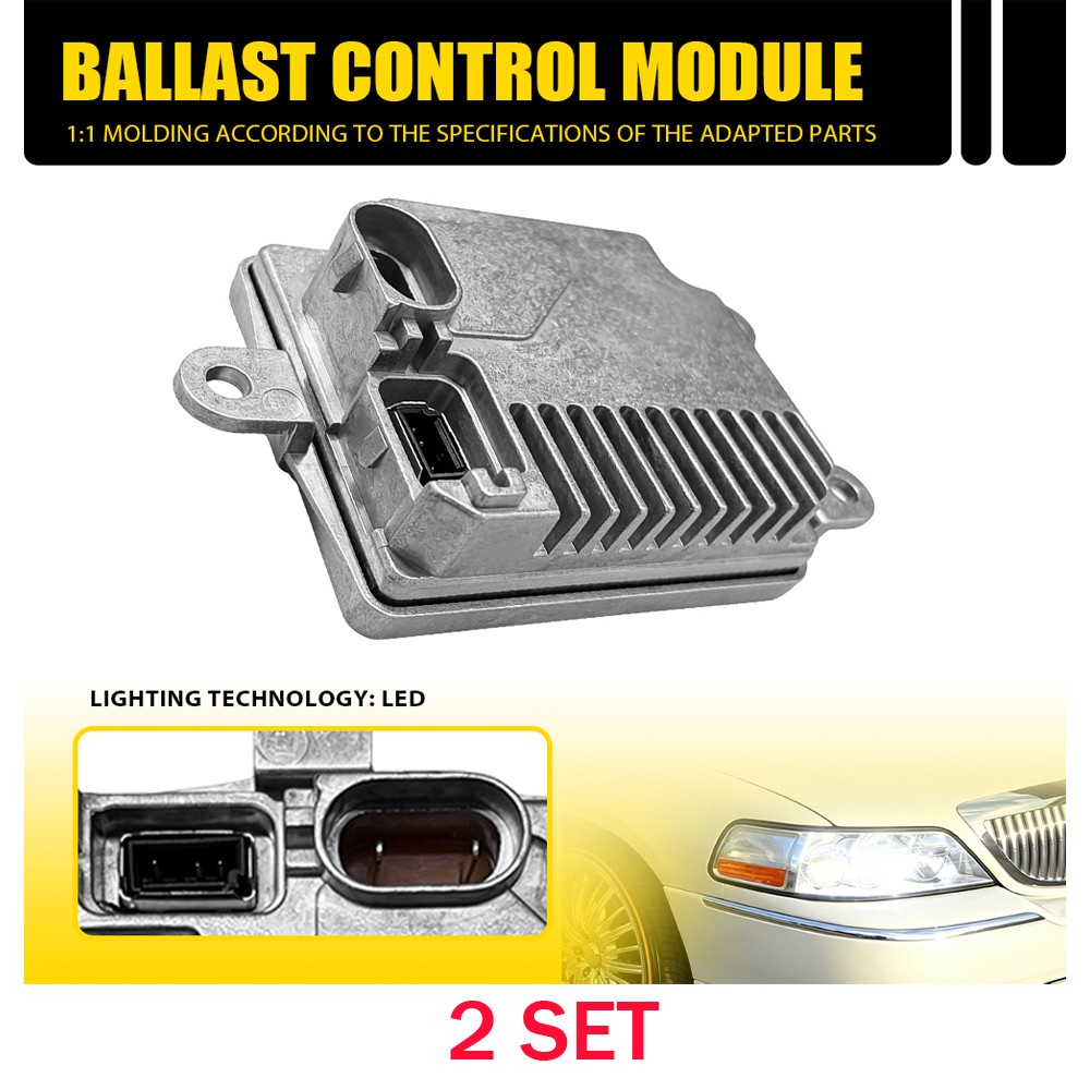 6L7Y13C170A For Lincoln 2003-06 Town Car D1S D1R HID Headlight Ballast Module 2X