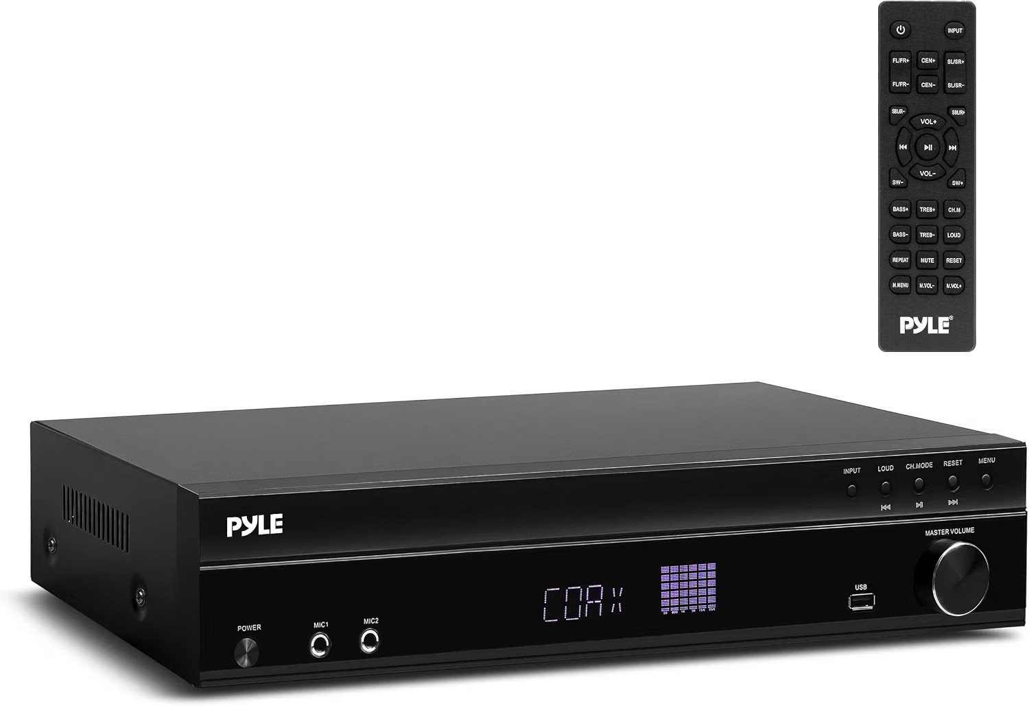 Pyle PT875BT 5.2 Channel  ARC Hi-Def 2-Way HiFi Bluetooth Home Theater Amplifier
