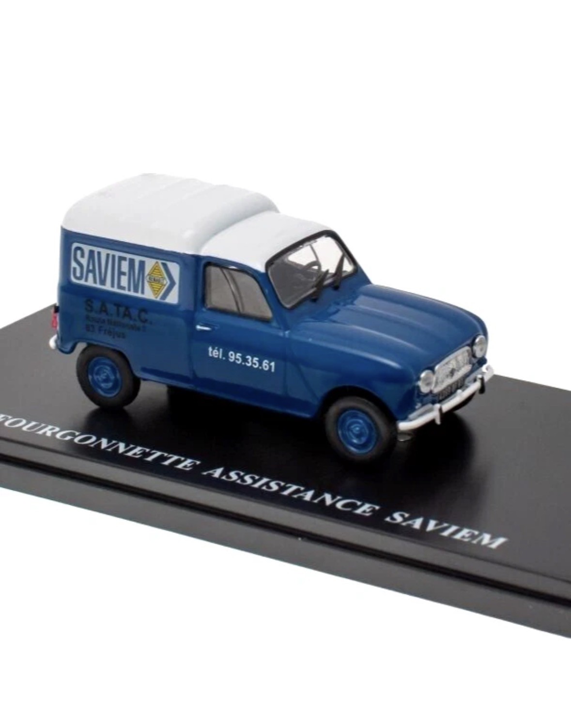 RENAULT 4 4L R4 VAN F4 FOURGONNETTE ASSISTANCE SAVIEM 1/43 scale model ATLAS
