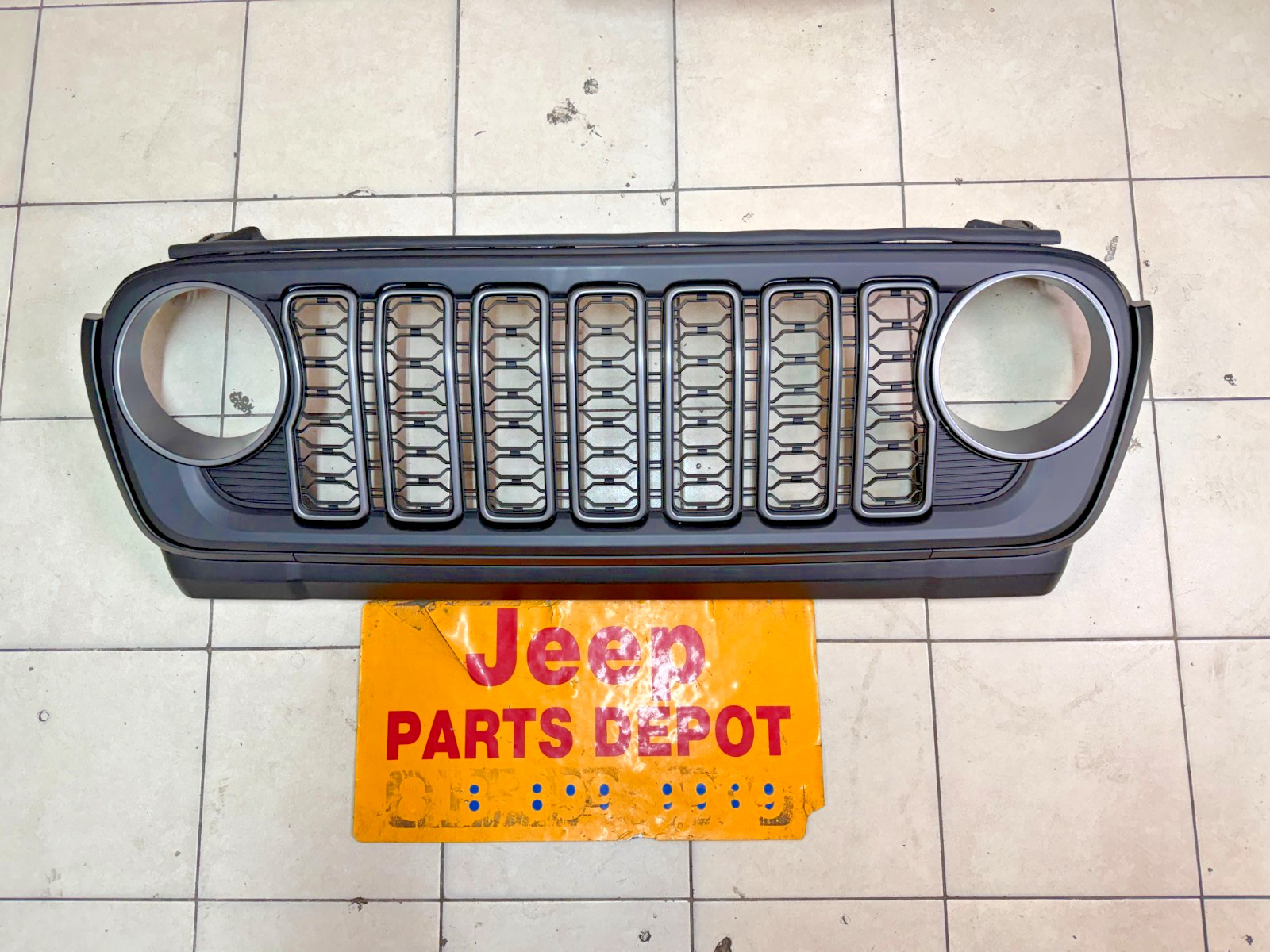 2018 2026 JEEP WRANGLER JL JLU GRILL GLADIATOR JT 2024 STYLE NO CAMERA HOLE