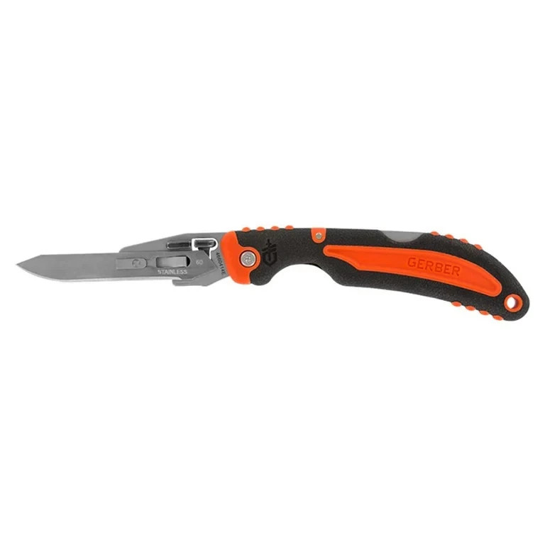 Gerber Vital Pocket Folder Exchange-A-Blade Folding Knife High Vis Orange Gerber Vital Pocket Folder Exchange-A-Blade Folding Knife High Vis Orange