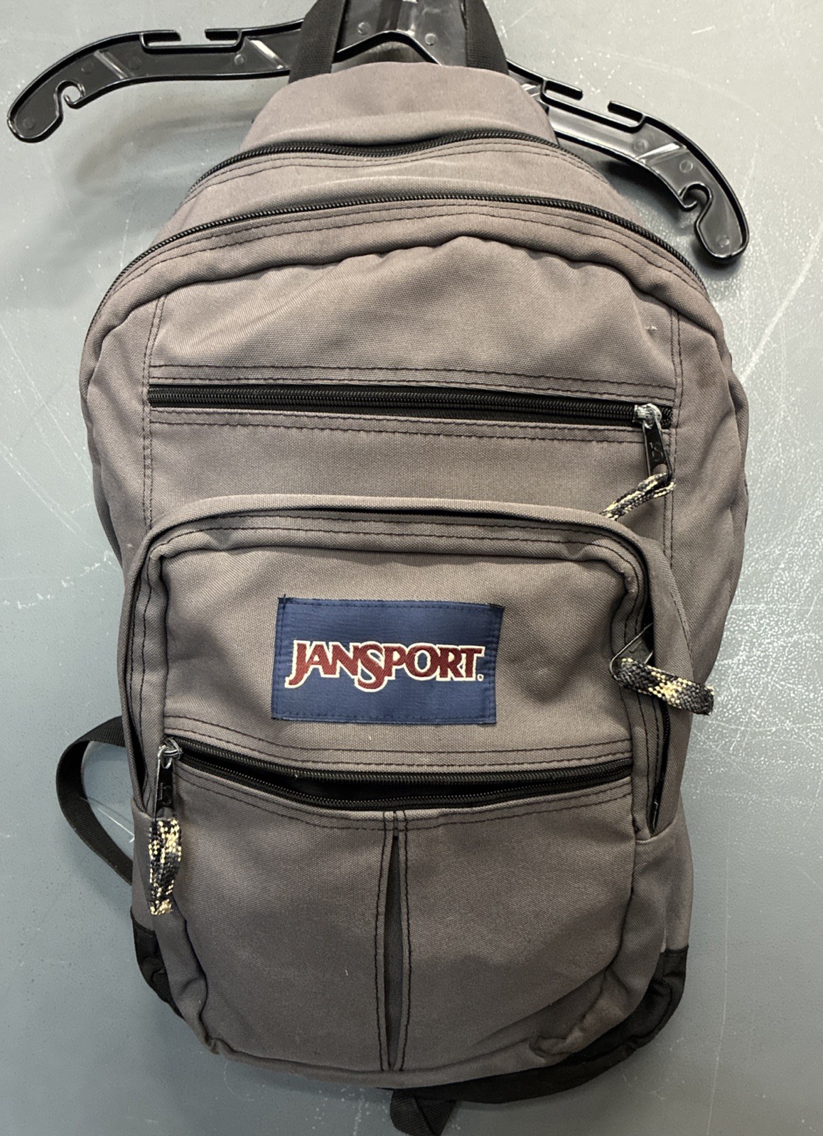 JanSport Backpack Grey Multi Pocket 