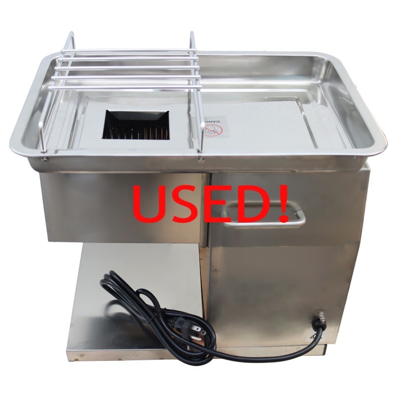 USED 110V QX Commercial Cutting Machine Body without Blade 250kg/h NO BLADE